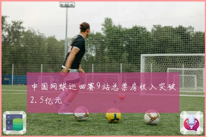 中国网球巡回赛9站总票房收入突破2.5亿元